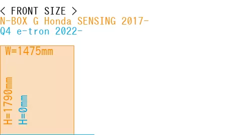 #N-BOX G Honda SENSING 2017- + Q4 e-tron 2022-